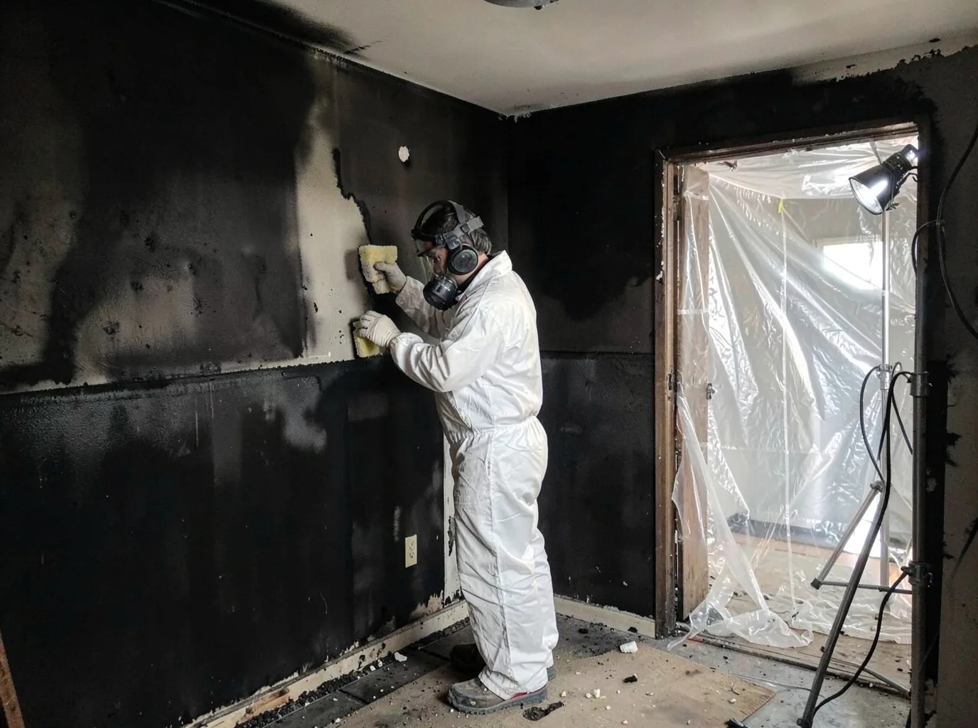 Fire Damage Restoration company in Philipp, MS